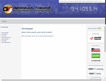 Tablet Screenshot of german-timing.de